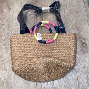NWT Gap Toto Woven Crossbody Bag